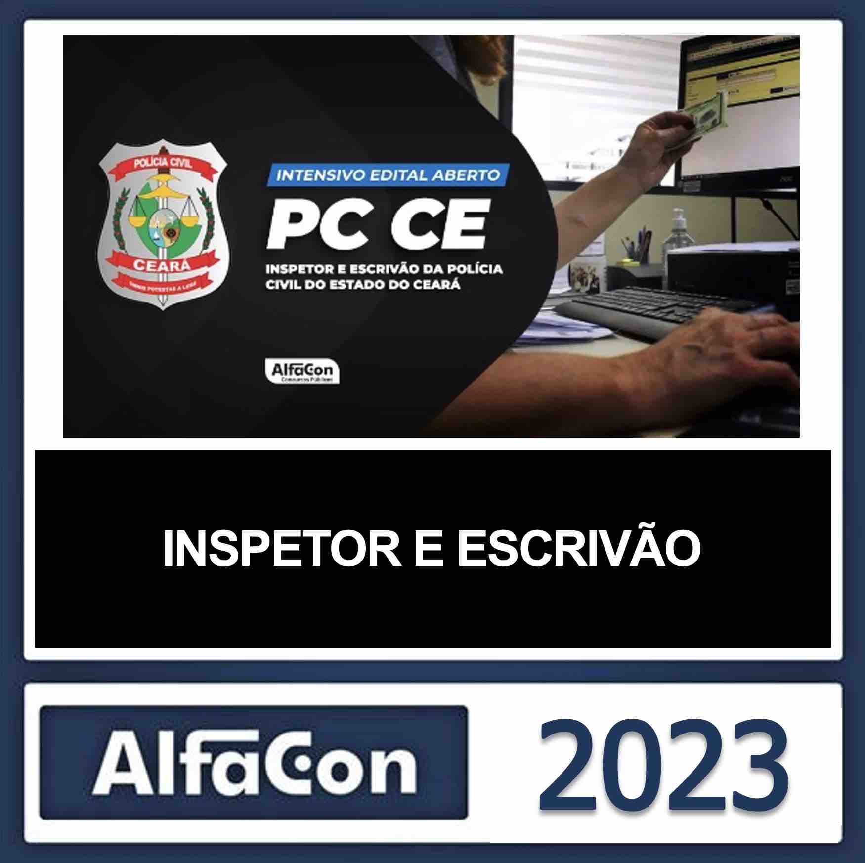 Pc Ce Inspetor E Escriv O Alfacon Rateiotop Cursos Para