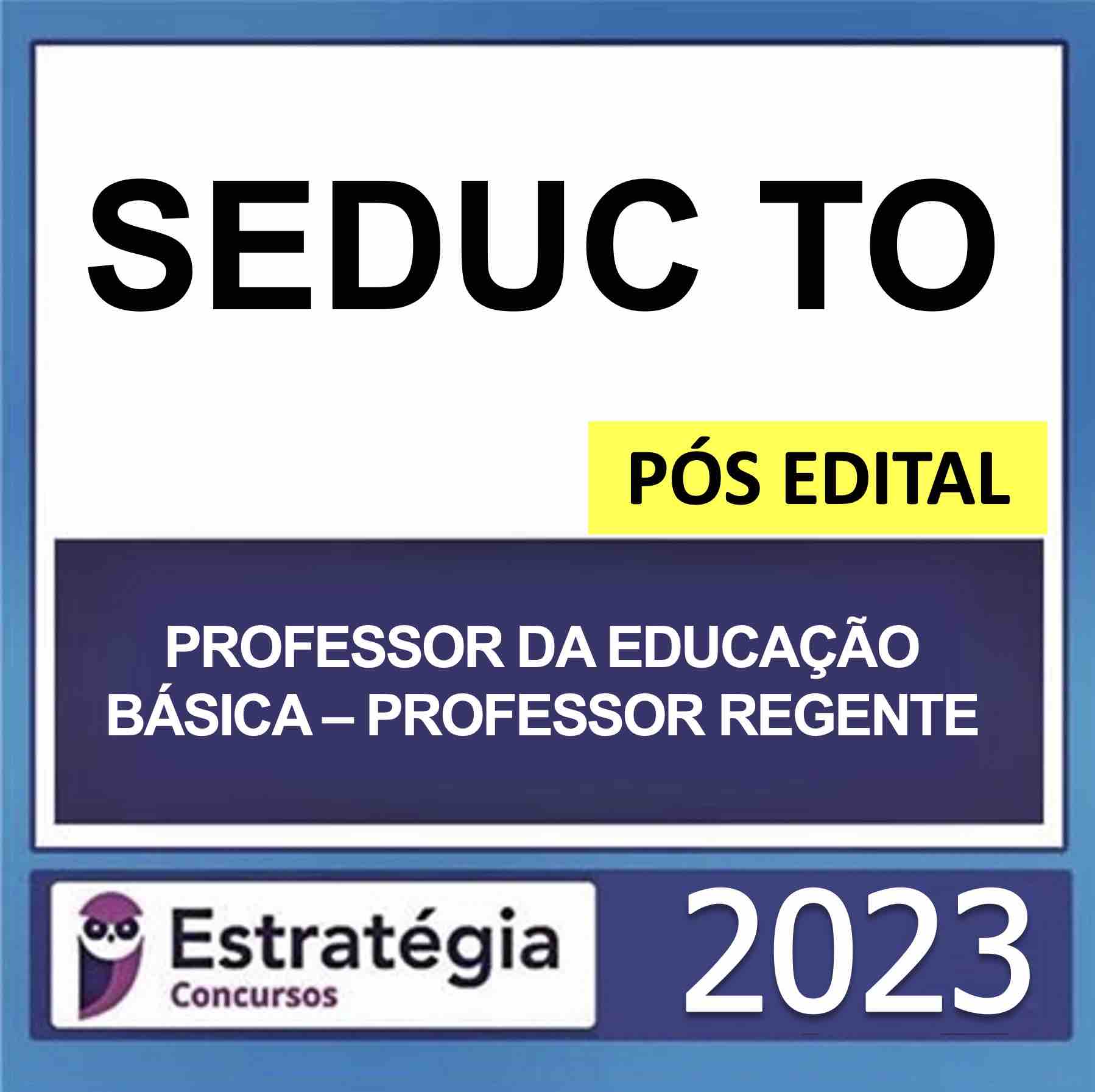 Seduc To P S Edital Professor Da Educa O B Sica Professor Regente