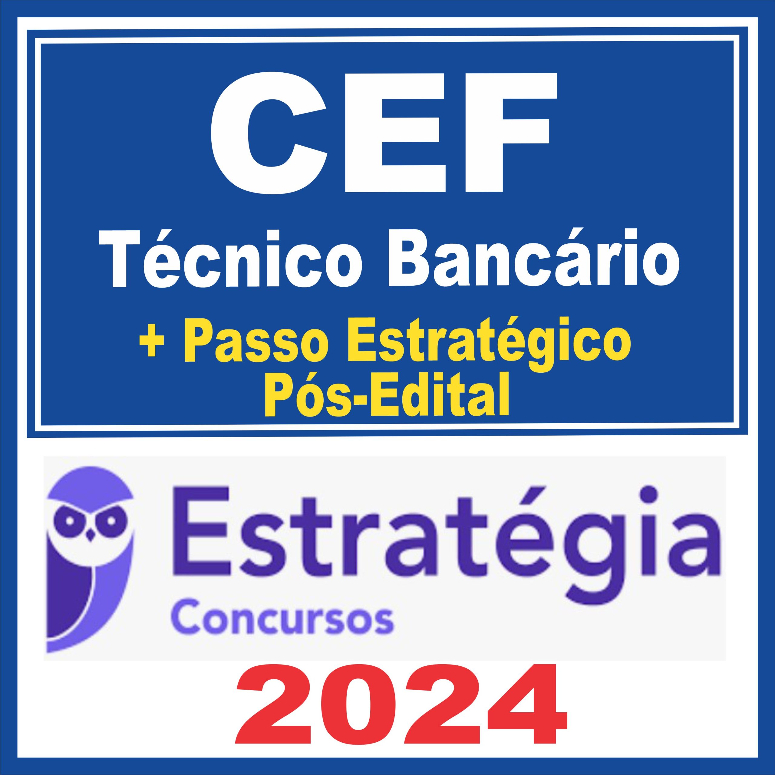 Cef Caixa Econ Mica Federal T Cnico Banc Rio Novo Passo P S