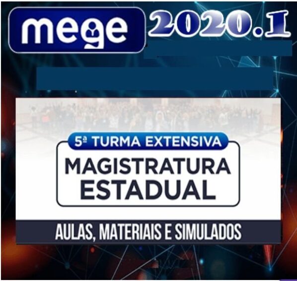 Magistratura Estadual – 5ª Turma Extensiva - MEGE - Rateio Juiz Estados