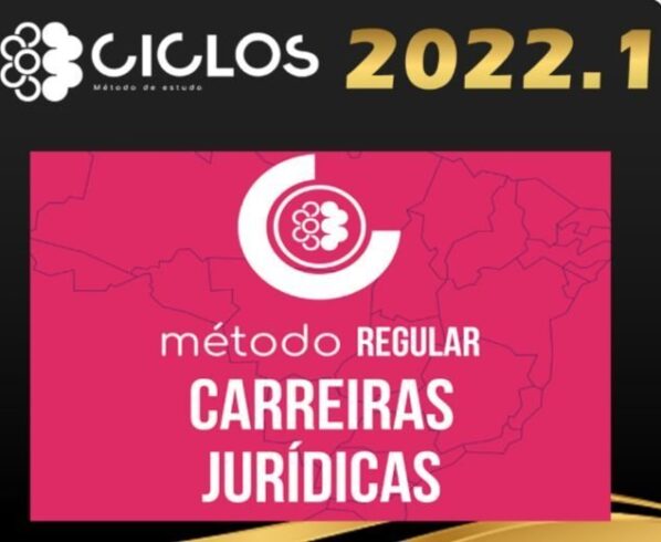 Método Regular – Nível 1 – Carreira Juridica – FUC com cronograma – Ciclos 2022 - Rateio Curso Juiz Promotor Defensor Procurador Advogado