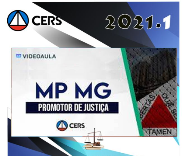 MP MG (Promotor de Justiça) Pós Edital – Cers 2021 - RATEIO MPMG MINAIS GERAIS