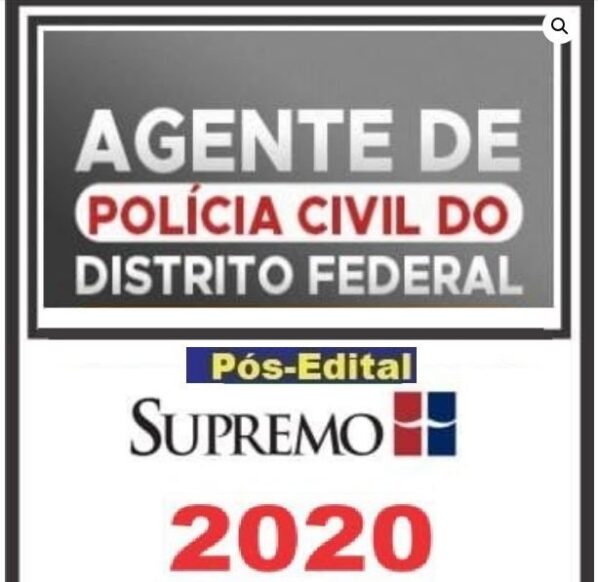 PC DF - AGENTE - PÓS EDITAL - SUPREMO - RATEIO PCDF