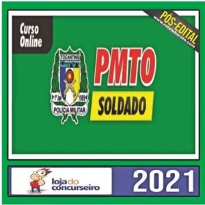 PMTO - SOLDADO - LOJA DO CONCURSEIRO - POS EDITAL - RATEIO PM TO - POLICIA MILITAR TOCANTINS