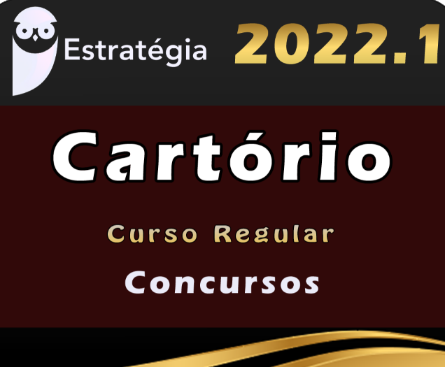 Concursos de Cartório – Regular – Estrategia 2022 -Rateio Cartorio Estados Cartorario