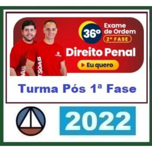 2ª Fase OAB XXXVI (36º) Exame - Direito Penal (CERS 2022.2) Curso Regular