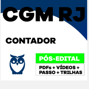 CGM RJ Contador 2023 Pós-Edital - Rateio Pos edital Estrategia 2023 Rio de Janeiro CGMRJ