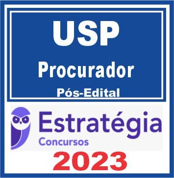 USP (Procurador) Pós Edital – Estratégia 2023