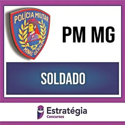 PM MG (Soldado + Passo) Pós Edital – Estratégia 2024 - Rateio Polícia Militar Minas Gerais PMMG Pósedital