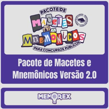 Pacote de Macetes e Mnemônicos (Versão 2.0) – Memorex
