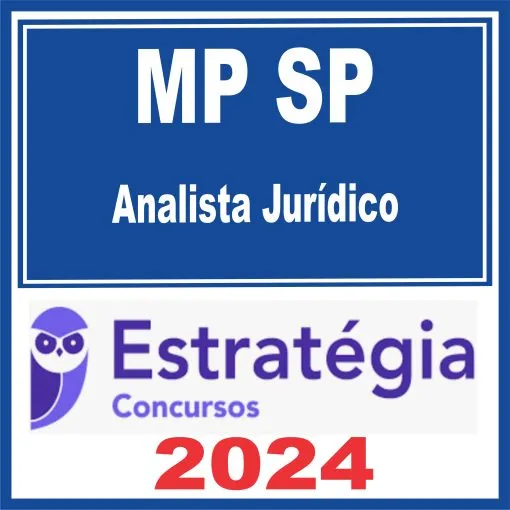MP SP (Analista Jurídico) Estratégia 2024
