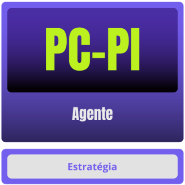 PC-PI (Agente) Curso Online - Rateio Estratégia - PCPI Piaui PC PI polícia civil policial
