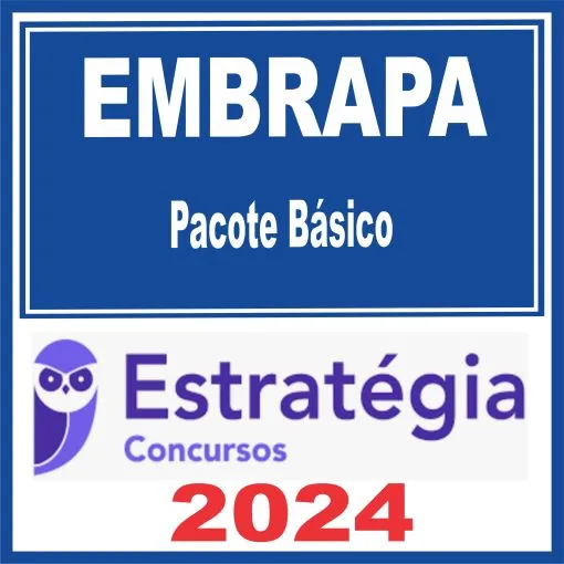 EMBRAPA (Pacote Básico) Estratégia 2024