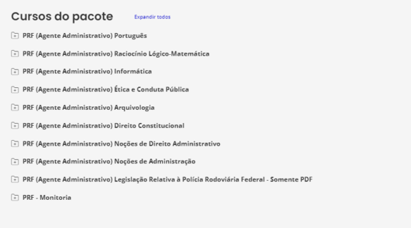 PRF 2025 – Agente Administrativo – ESTRATÉGIA - Rateio Policia Rodoviaria Federal Administrativa - Image 2