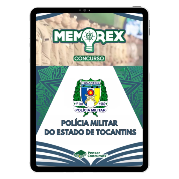 Memorex PM TO - Soldado - Policia Militar Tocantins PMTO - Pos Edital
