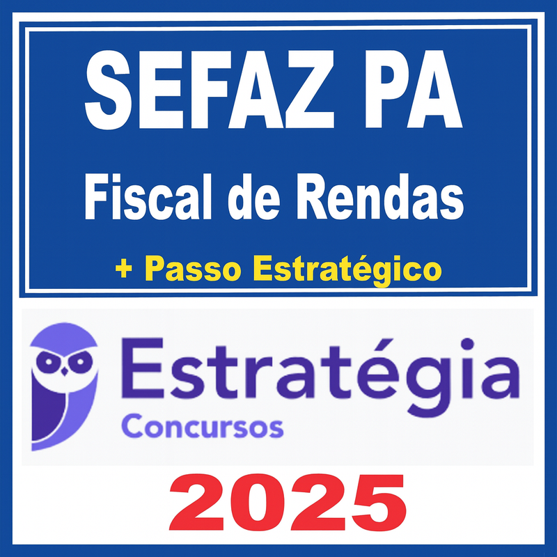 SEFAZ PA - Fiscal de Receitas + Passo