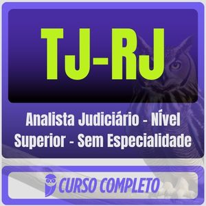 TJ RJ (Analista Judiciário – Nìvel Superior – Sem Especialidade) Pós Edital – 2025 - Estratégia - Rateio TJRJ Rio de Janeiro Tribunal de Justiça Pósedital