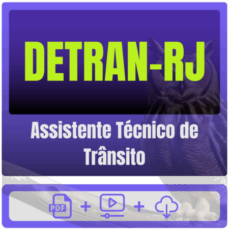 DETRAN RJ (Assistente Técnico de Trânsito) – ESTRATÉGIA – 2025 – DETRANRJ