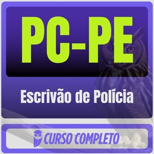 PC PE (Escrivão de Polícia) - Estratégia - 2026 -Rateio PCPE Policia Civil Pernambuco Policial