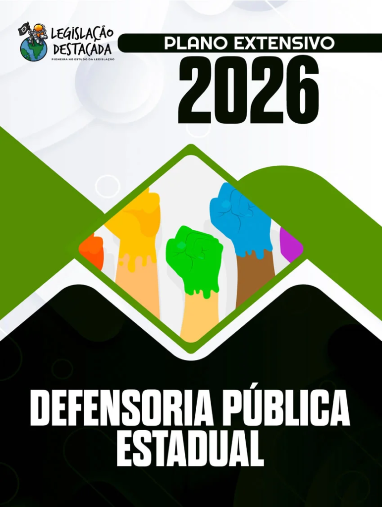 Defensoria Pública Estadual Legislacao Destacada 2026 – Plano Extensivo