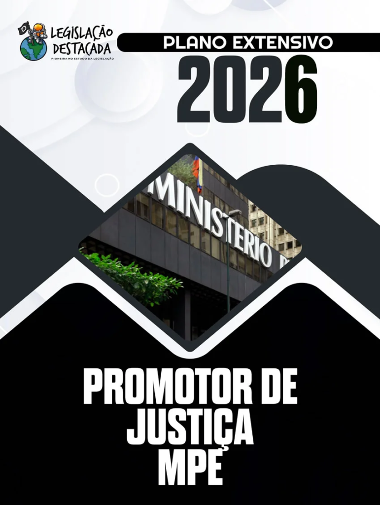 Mistério Público Legislacao Destacada 2026 – Plano Extensivo